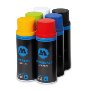 Coversall Water-Based 6 Pack Color Set  molotow