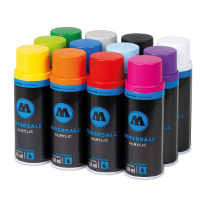 Coversall Water-Based 12 Pack Color Set  molotow