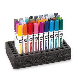 Aqua Color Brush Complete Set molotow
