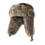 Dog Ear Cap Brown 