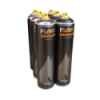 Flame Orange 600 Chrom`n`Black 6Pack