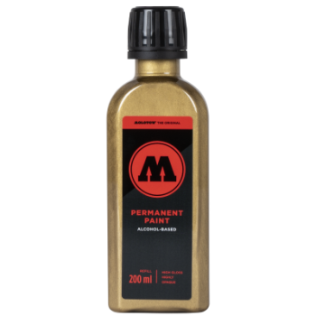 Perm. Paint 200ml Gold
