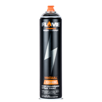 Flame Orange Lighting 600ml Chrome