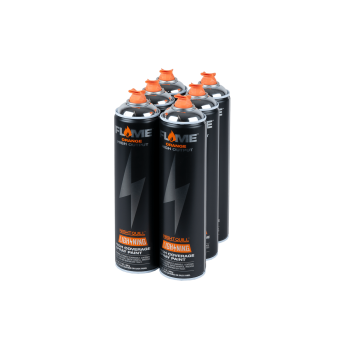 Flame Orange Lighting 600ml Chrome Pack