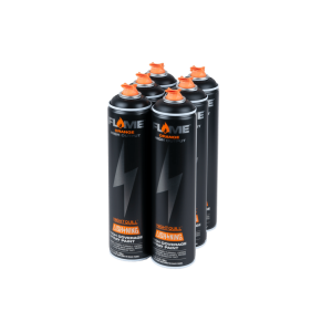 Flame Orange Lighting 600ml Black Pack