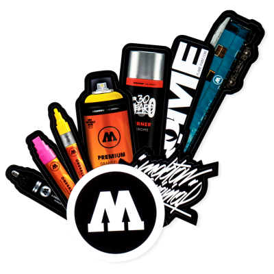 Molotow Sticker Set 100