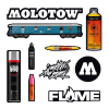 Molotow Sticker Set 100