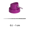 Needle Violet Pipe Cap