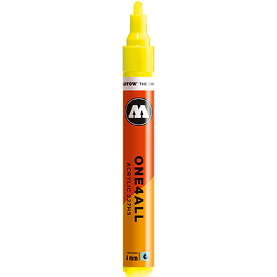 Marker akrylowy Molotow 227HS 4mm Zinc Yellow 006