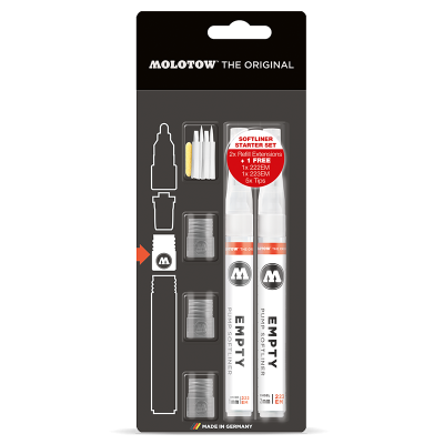 Molotow Refill Extension Softliner Starter Kit