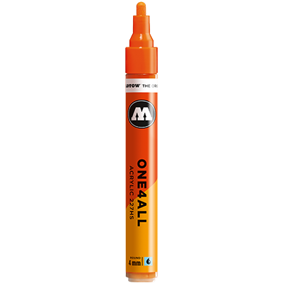 Markery akrylowe Molotow 227HS Neon Orange 4mm