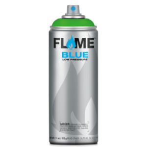 Farba spray Molotow Flame Blue FB-1006 fluo green