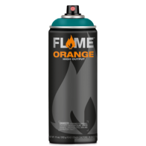 Farba spray Flame Orange FO-606 ocean blue Molotow