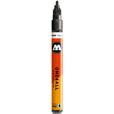 Marker akrylowy Molotow 127HS Metallic Black 223 2mm