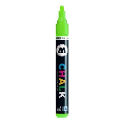 Jaskrawozielony marker kredowy Molotow 4mm