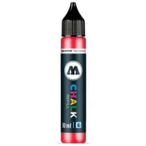 Czerwona kredowy tusz Molotow Chalk Refill Red 30ml