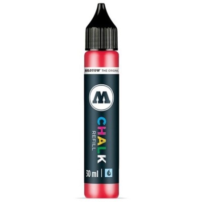 Czerwona kredowy tusz Molotow Chalk Refill Red 30ml