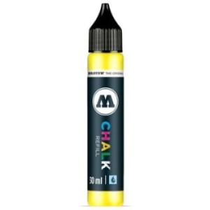 Jaskrawożółty tusz kredowy Molotow Chalk Refill 30ml