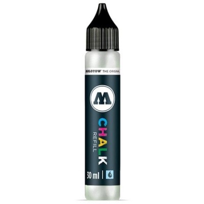Chalk Metallic Refill Silver 30ml - tusz kredowy