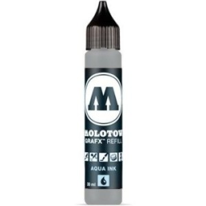 Tusz na bazie wody Molotow Aqua Ink Cool Grey 032 30ml
