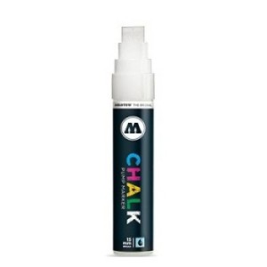 Biały marker kredowy Molotow Chalk 15mm na bazie wody