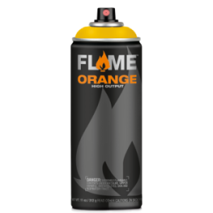 Farba spray Flame Orange FO-622 mustard light Molotow