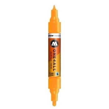 Marker Molotow One4All Twin Neon Orange Fluo 218