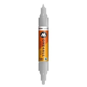 Srebrny marker Molotow One4All Twin Metallic 227