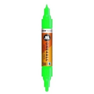 Marker Molotow One4All Twin Neon Green Fluo 219