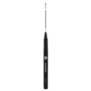 Cienkopis Molotow Blackliner 0.7 mm na bazie wody