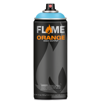 Farba spray Flame Orange FO-502 lighting blue Molotow