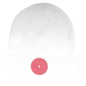 Mr.Serious Pink Dot Fat Beanie