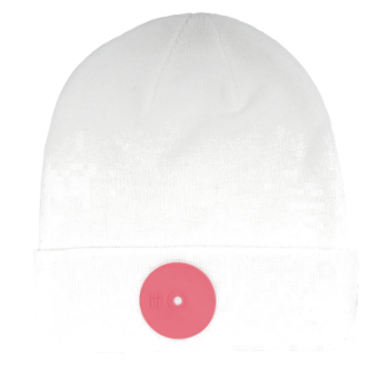 Mr.Serious Pink Dot Fat Beanie