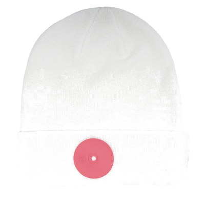 Mr.Serious Pink Dot Fat Beanie