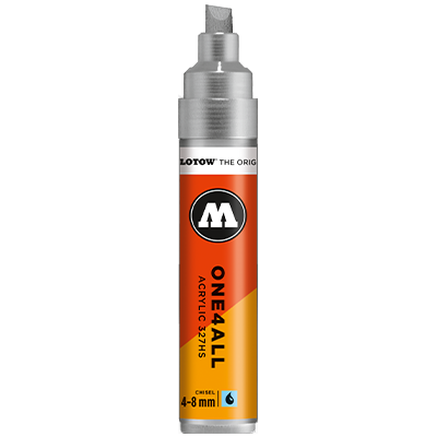 Marker akrylowy Molotow 327HS Srebrny Metalik 327.573