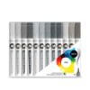 Aqua Color Brush Grey Set
