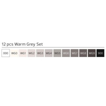 Stylefile Twin 12 Warm Grey