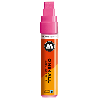 Markery Molotow 627HS Neon Pink 200 z farbą wodną
