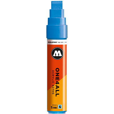 Molotow 627HS Shock Blue Middle 161 - Marker 15mm