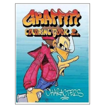Graffiti Coloring Book 2 KOLOROWANKA
