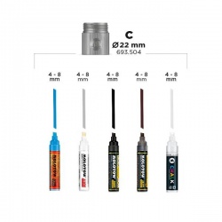 Molotow Refill Extension Series C