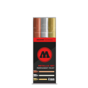 Permanent Paint Metallic Set