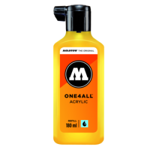 Farba akrylowa Molotow One4All 180ml 006 Zinc Yellow