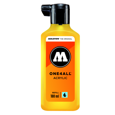 Farba akrylowa Molotow One4All 180ml 006 Zinc Yellow