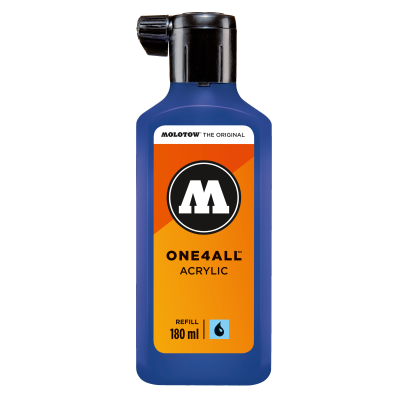 Farba akrylowa Molotow One4All 180ml 204 True Blue