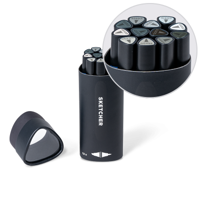 Molotow Sketcher Grey Kit 2