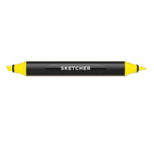 Marker Molotow Sketcher Yellow Y025 na bazie wody