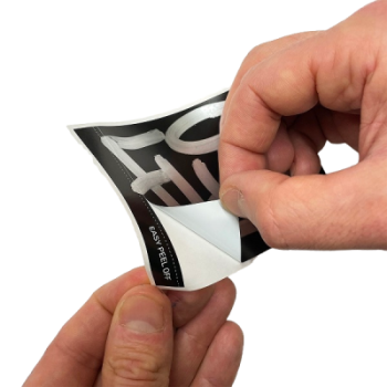 Flux Eggshell Stickers Black