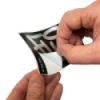 Flux Eggshell Stickers Black