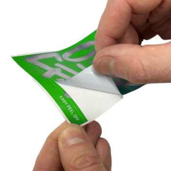 Flux Eggshell Stickers Green